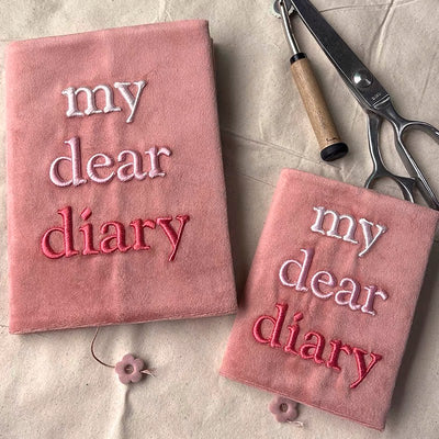 Princess Diary Vintage Notebook Pink hand ledger