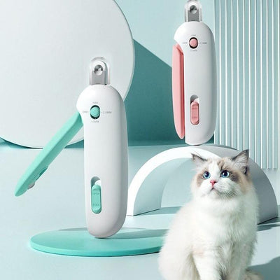 Cat nail clippers with adjustable aperture