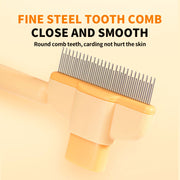 Cat comb to detangle and remove loose hair