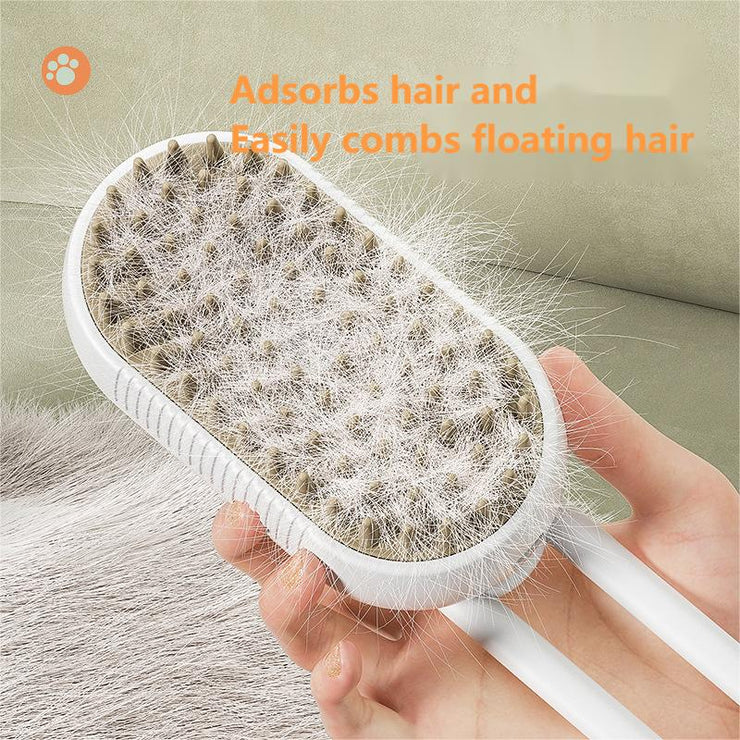 Cat and dog pet spray massage comb bath brush