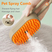 Cat and dog pet spray massage comb bath brush