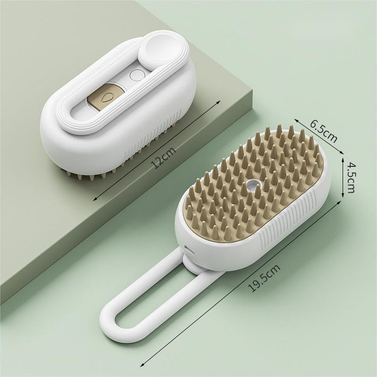 Cat and dog pet spray massage comb bath brush