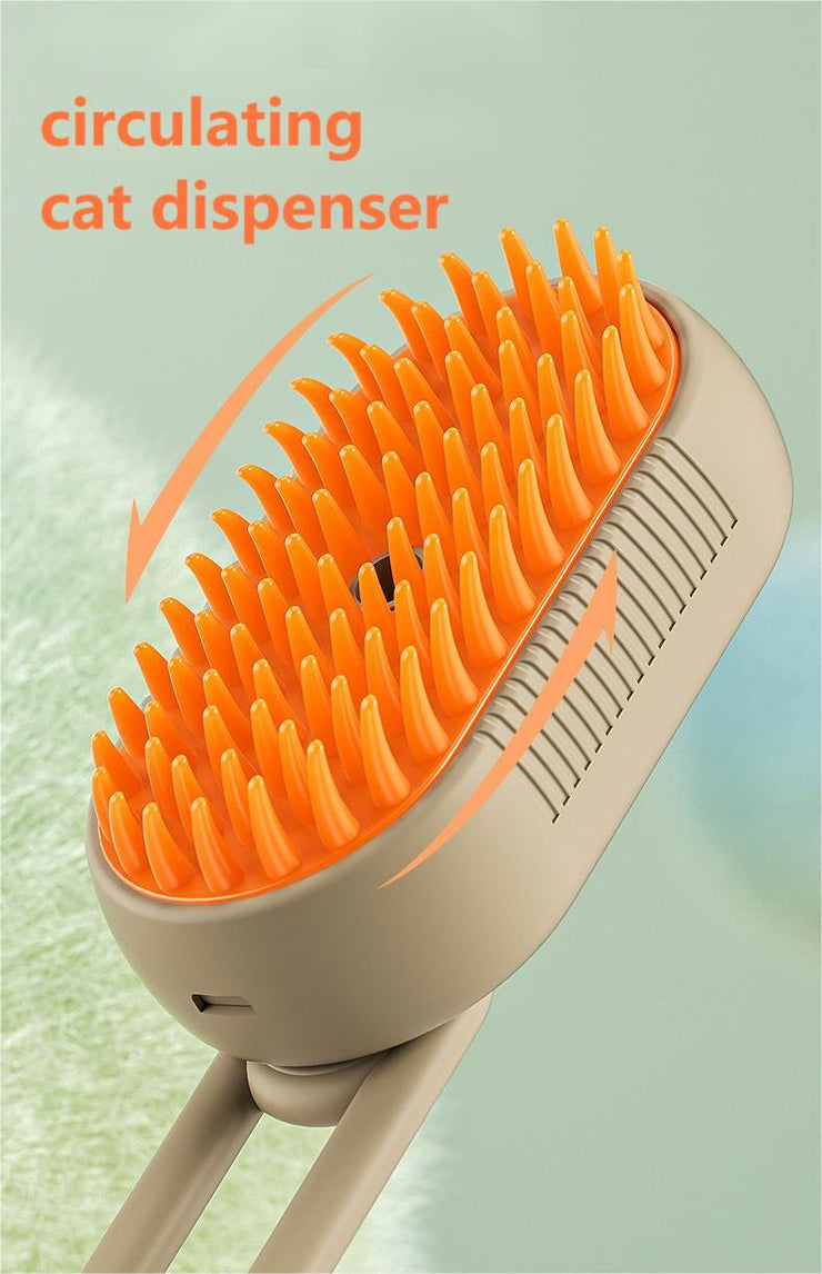 Cat and dog pet spray massage comb bath brush