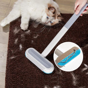 Multi-function brusher pet cat hair scraper sticky hair remover dog hair cleaner removes carpet bed hair