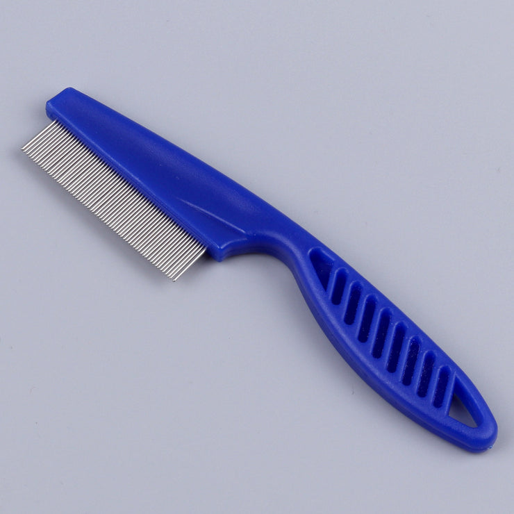 Cat and Dog Flea Comb Fine-toothed stainless steel needle comb to remove insect eggs and lice