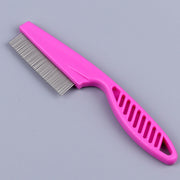 Cat and Dog Flea Comb Fine-toothed stainless steel needle comb to remove insect eggs and lice