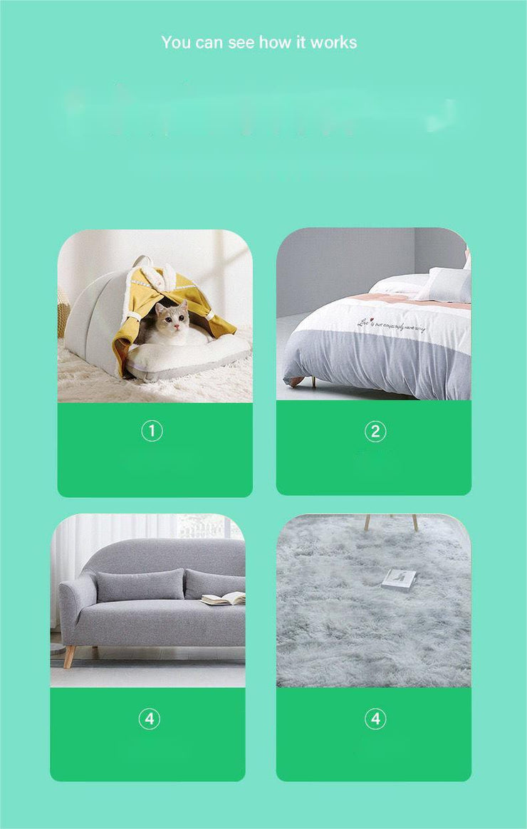 Clothes sticky hair multi-function hair removal brush
