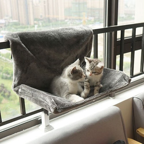 Cat hammock cat hanging bed four seasons universal hanging cat litter hanging bedside cat window sill frame free punching cat supplies