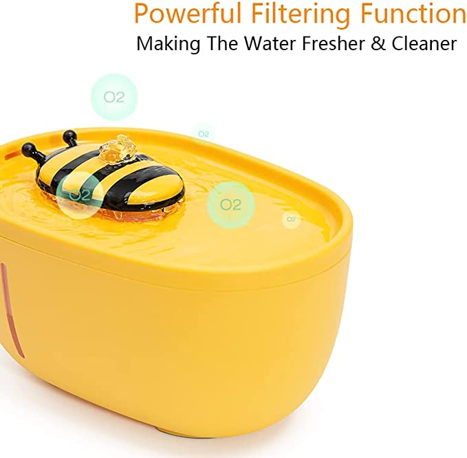 Pet Water Fountain, Automatic Pet Water Fountain, Suitable for Cats, Dogs and Pets