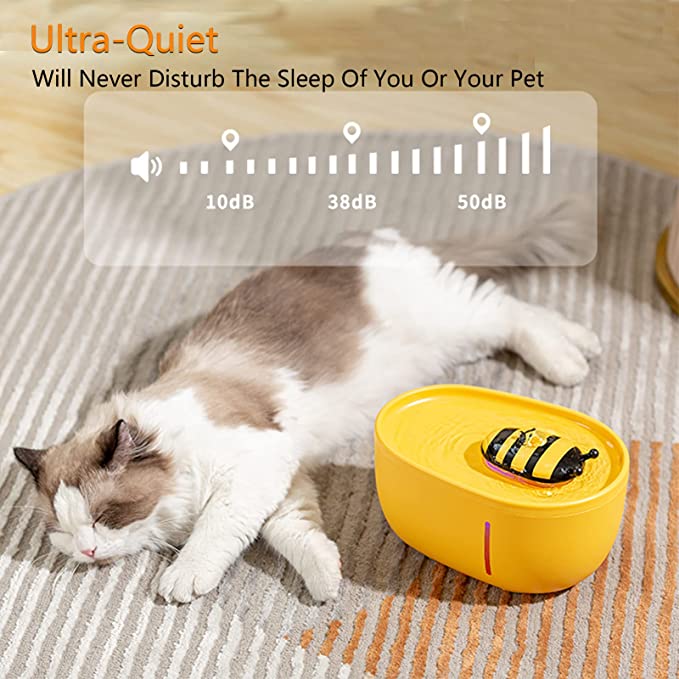 Pet Water Fountain, Automatic Pet Water Fountain, Suitable for Cats, Dogs and Pets