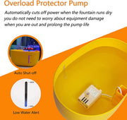 Pet Water Fountain, Automatic Pet Water Fountain, Suitable for Cats, Dogs and Pets