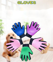 Cat Gloves Rubber Pet Cleaning Brushes Pet Grooming Gloves Cat and Dog Bath Supplies